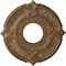 Ekena Millwork Attica Ceiling Medallion (Fits Canopies up to 3 1/2"), 12 3/4"OD x 4"ID x 1/2"P, Rubbed Bronze CM12ATRZS - alternate 1
